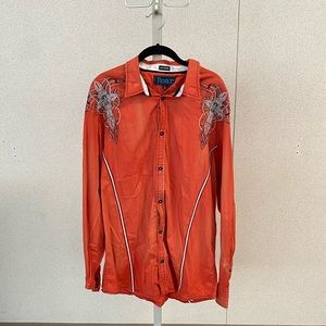 Mens Button Shirt Roar
